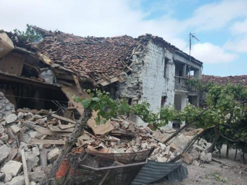 Ødeleggelser etter jordskjelvet